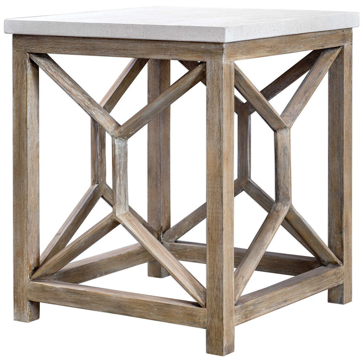 Uttermost Catali Stone End Table