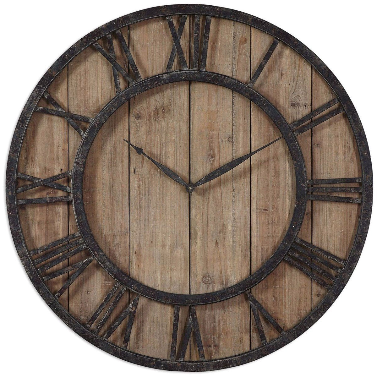 Uttermost Powell Wooden Wall Clock