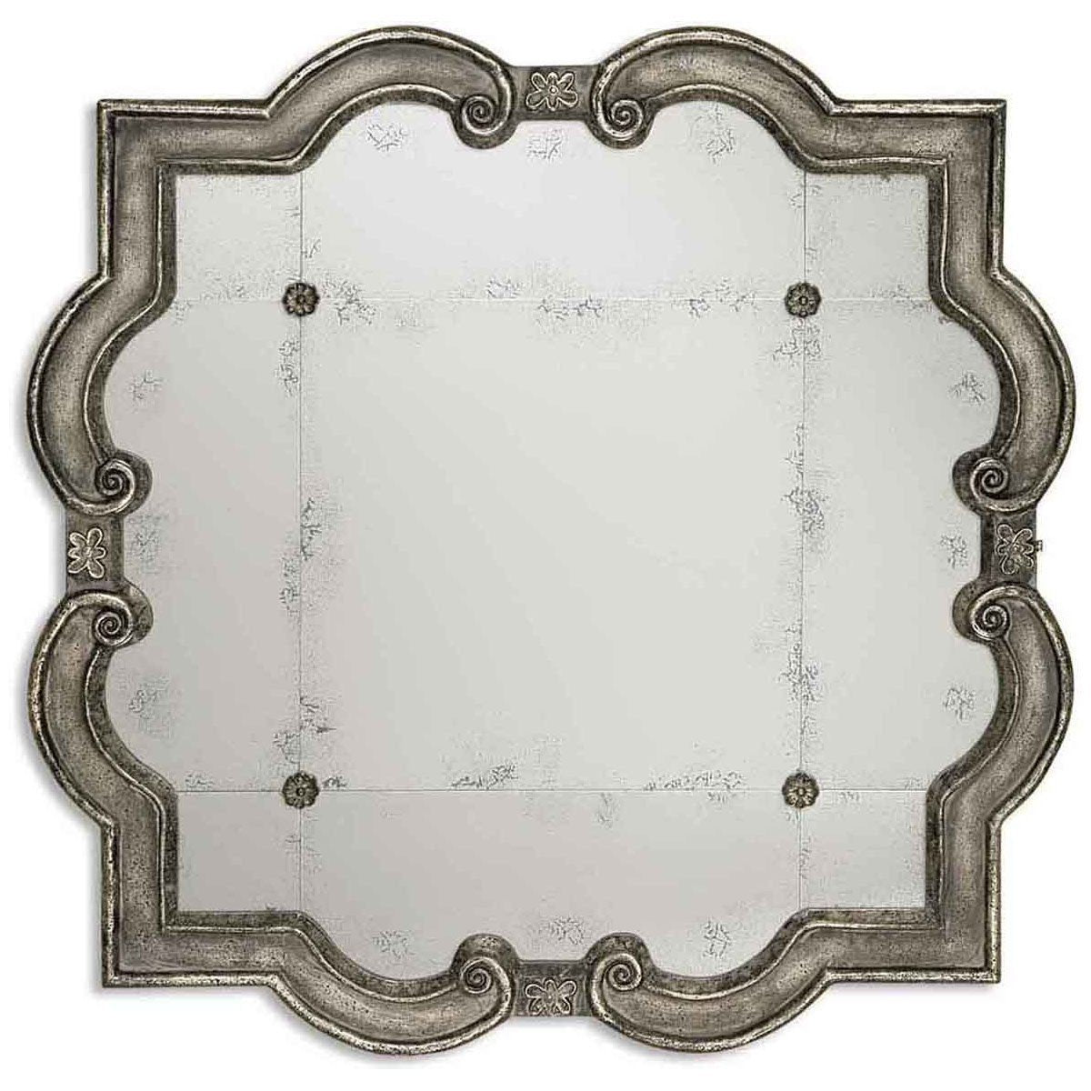 Uttermost Prisca Distressed Silver Mirror