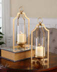 Uttermost Lucy Gold Candleholders, 2-Piece Set