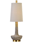 Uttermost Volongo Stone Ivory Buffet Lamp