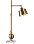 Uttermost Laton Brushed Brass Task Lamp