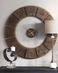 Uttermost Kerensa Wooden Wall Clock