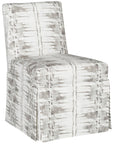 Vanguard Furniture Rudin Waterfall Skirt Side Chair