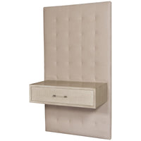 Vanguard Furniture Wyeth Biscuit Tufted Wing with Nightstand
