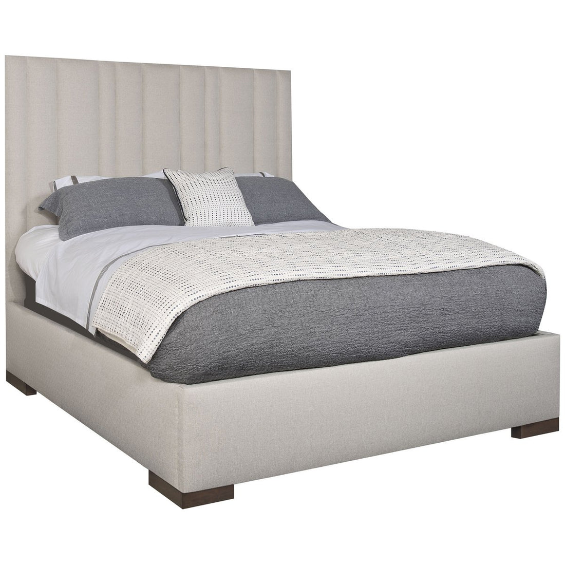 Vanguard Furniture Wyeth King Bed - Channeled Headboard