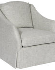 Vanguard Furniture Fiora Waterfall Skirt Swivel Chair