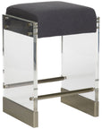 Vanguard Furniture Jake Charcoal Metal Base Counter Stool