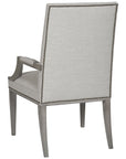 Vanguard Furniture Norfolk Nickel Hanover Button-Back Side Chair