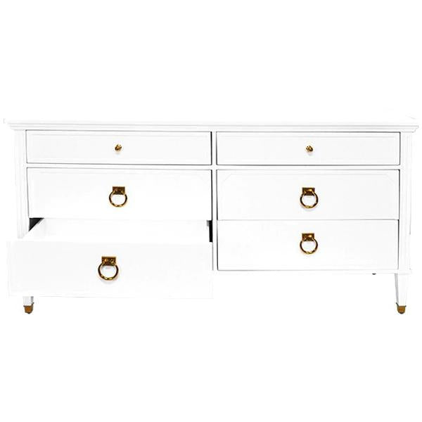Worlds Away Vincent Six Drawers Chest