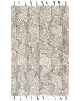 Jaipur Vera by Nikki Chu Montblanc Geometric Ivory Gray VNK01 Area Rug