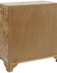 Worlds Away Calvin 3-Drawer Side Table