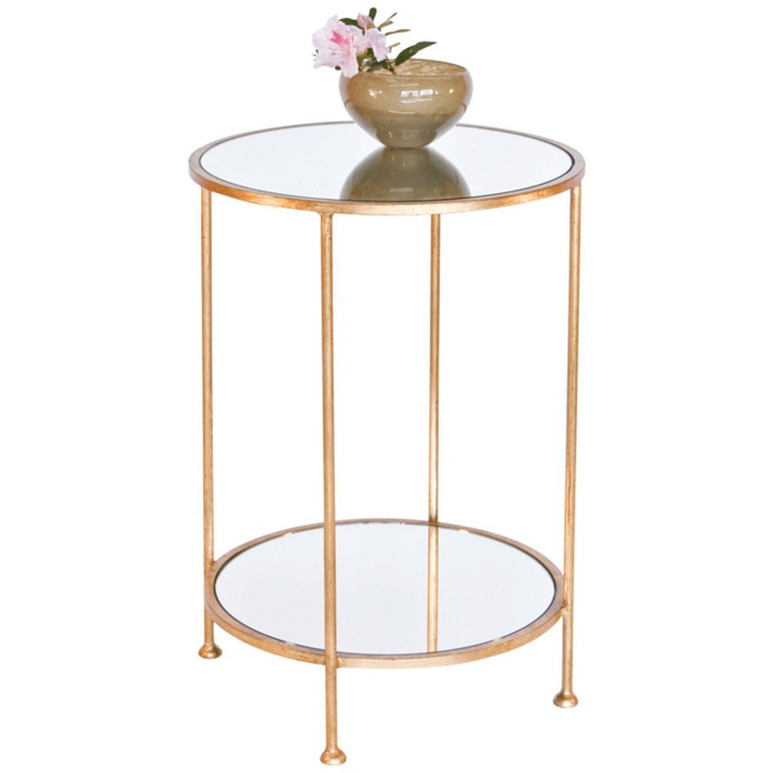 Worlds Away 2 Tier Side Table CHICO G