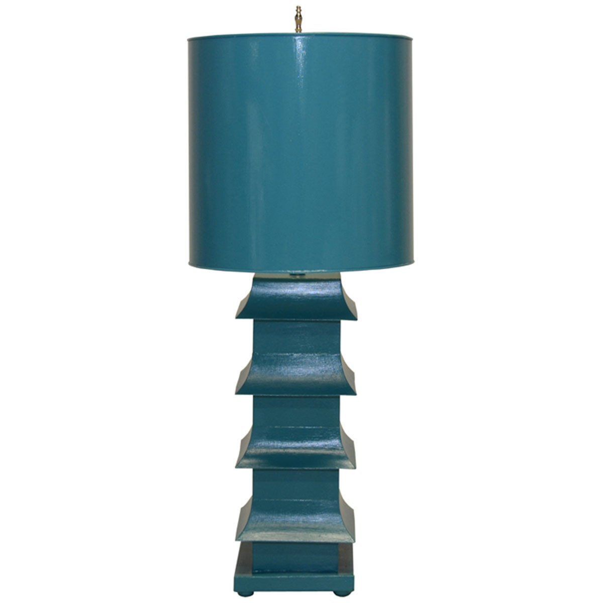 Worlds Away Large Tole Pagoda Lamp LMPHL-G