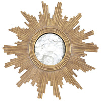 Worlds Away Handcarved Mirror with Antqiue Mirror Inset VERSAILLES G