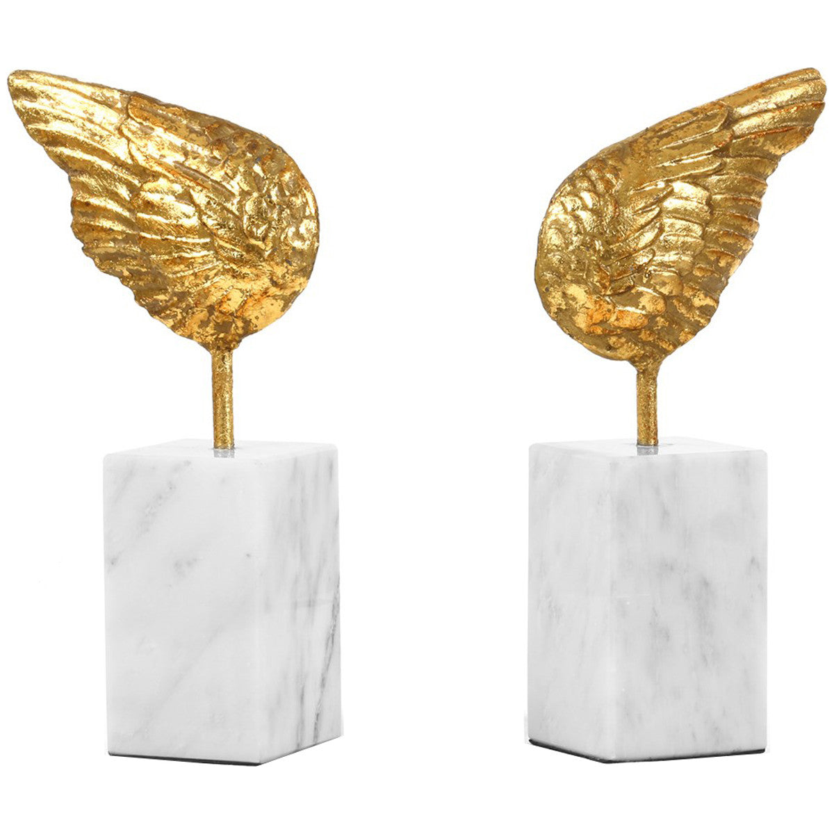 Villa &amp; House Wings Gold Statue