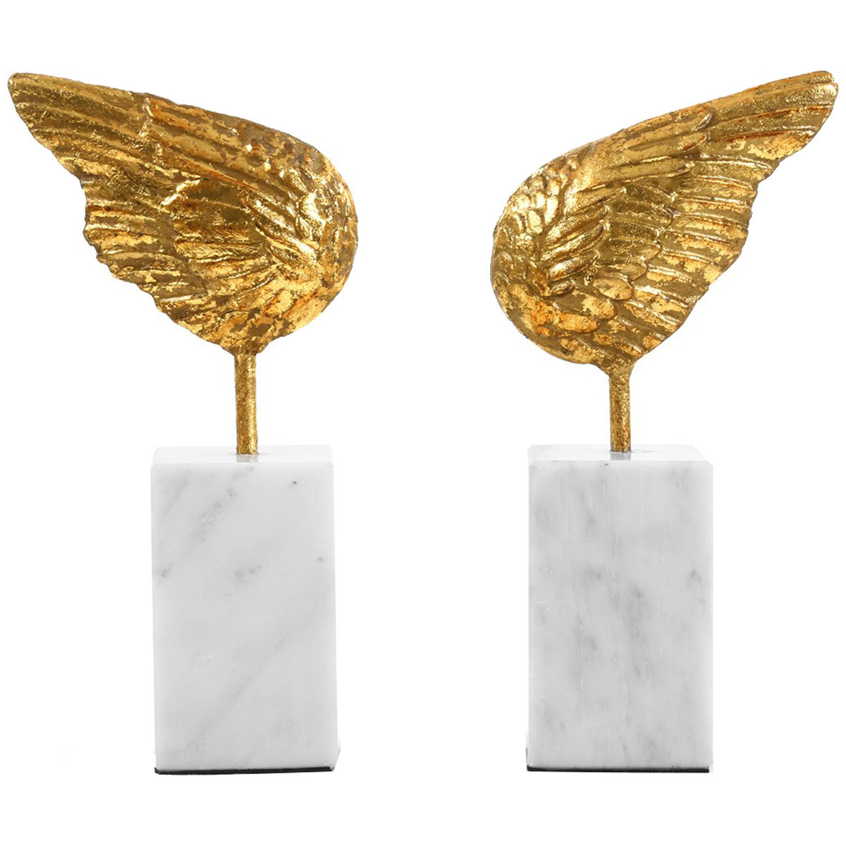 Villa &amp; House Wings Gold Statue