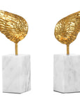 Villa & House Wings Gold Statue