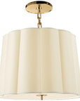 Visual Comfort Simple Scallop Large Hanging Shade