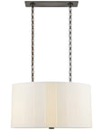 Visual Comfort Perfect Pleat Oval Hanging Shade
