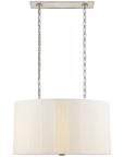 Visual Comfort Perfect Pleat Oval Hanging Shade