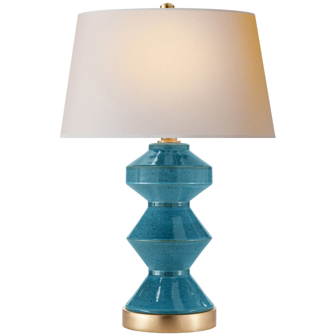 Visual Comfort Weller Zig-Zag Table Lamp