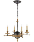 Visual Comfort Leaf and Arrow Small Chandelier