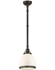 Visual Comfort Sloane Single Pendant with Clear Glass