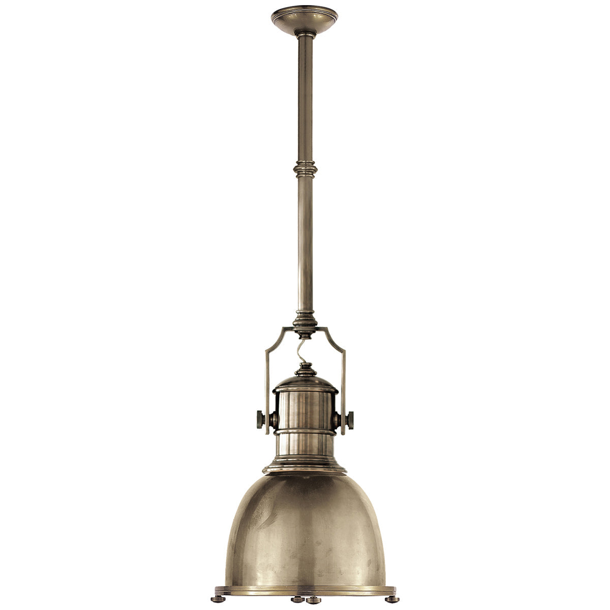 Visual Comfort Country Industrial Small Pendant