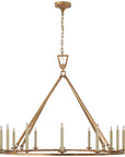 Visual Comfort Darlana Extra Large Single Ring Chandelier