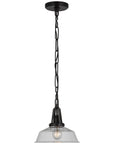 Visual Comfort Layton 10-Inch Pendant with Clear Glass