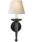 Visual Comfort Iron Torch Sconce