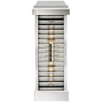 Visual Comfort Dunmore Curved Glass Louver Sconce