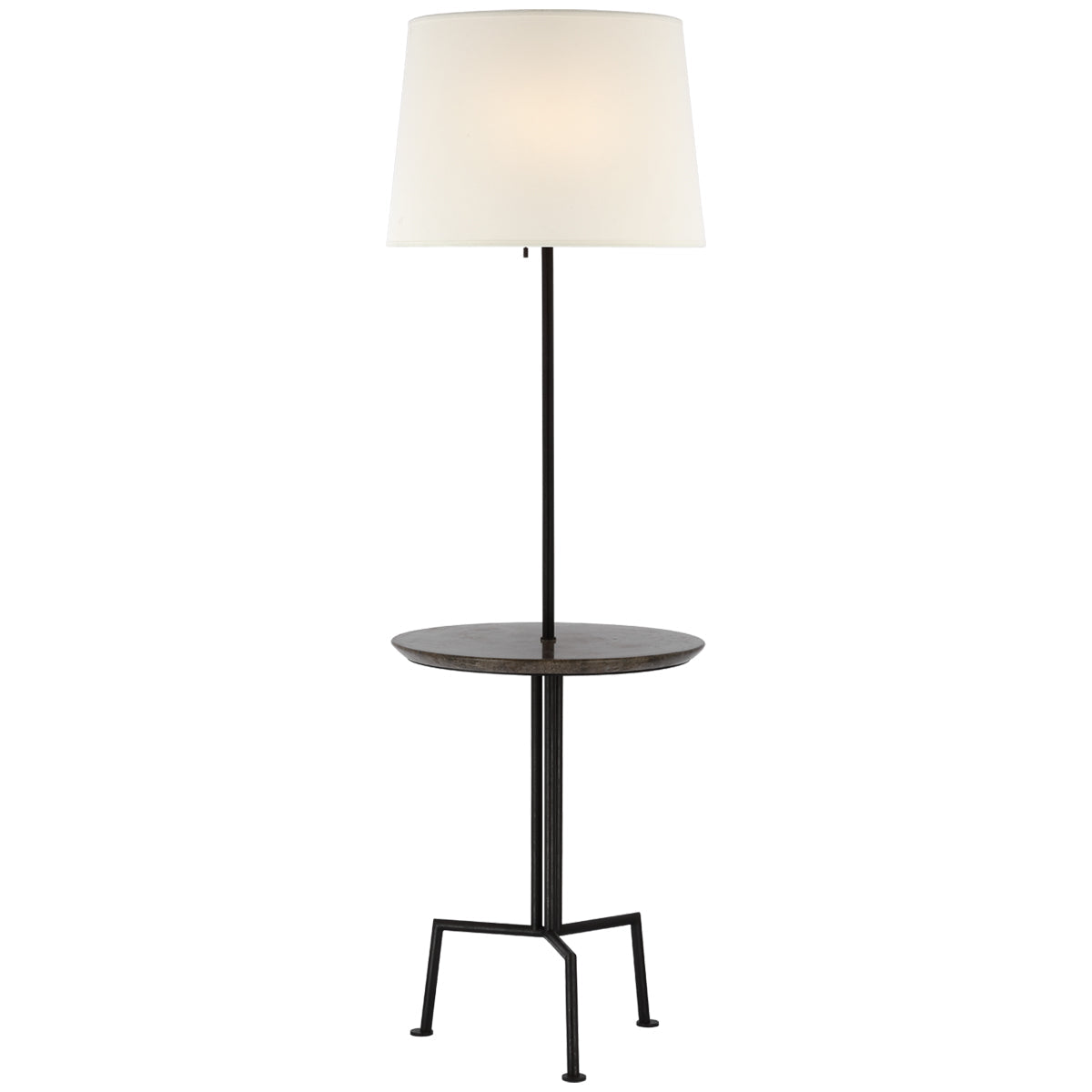 Visual Comfort Tavlian Large Tray Table Floor Lamp