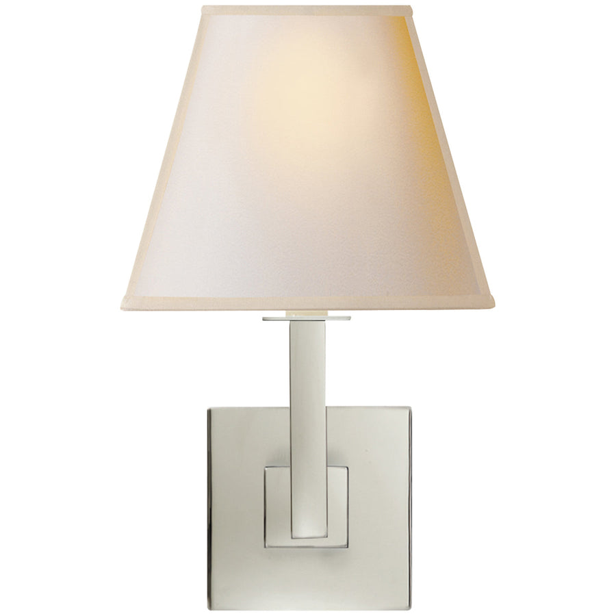 Visual Comfort Architectural Wall Sconce with Square Shade