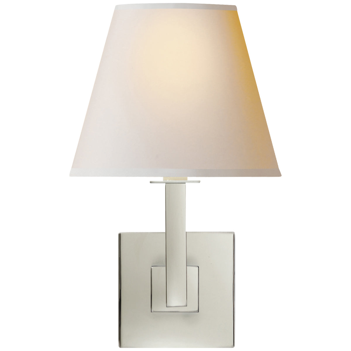 Visual Comfort Architectural Wall Sconce with Round Shade