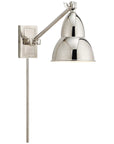Visual Comfort French Library Single Arm Wall Lamp