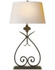 Visual Comfort Harper Table Lamp with Natural Paper Shade