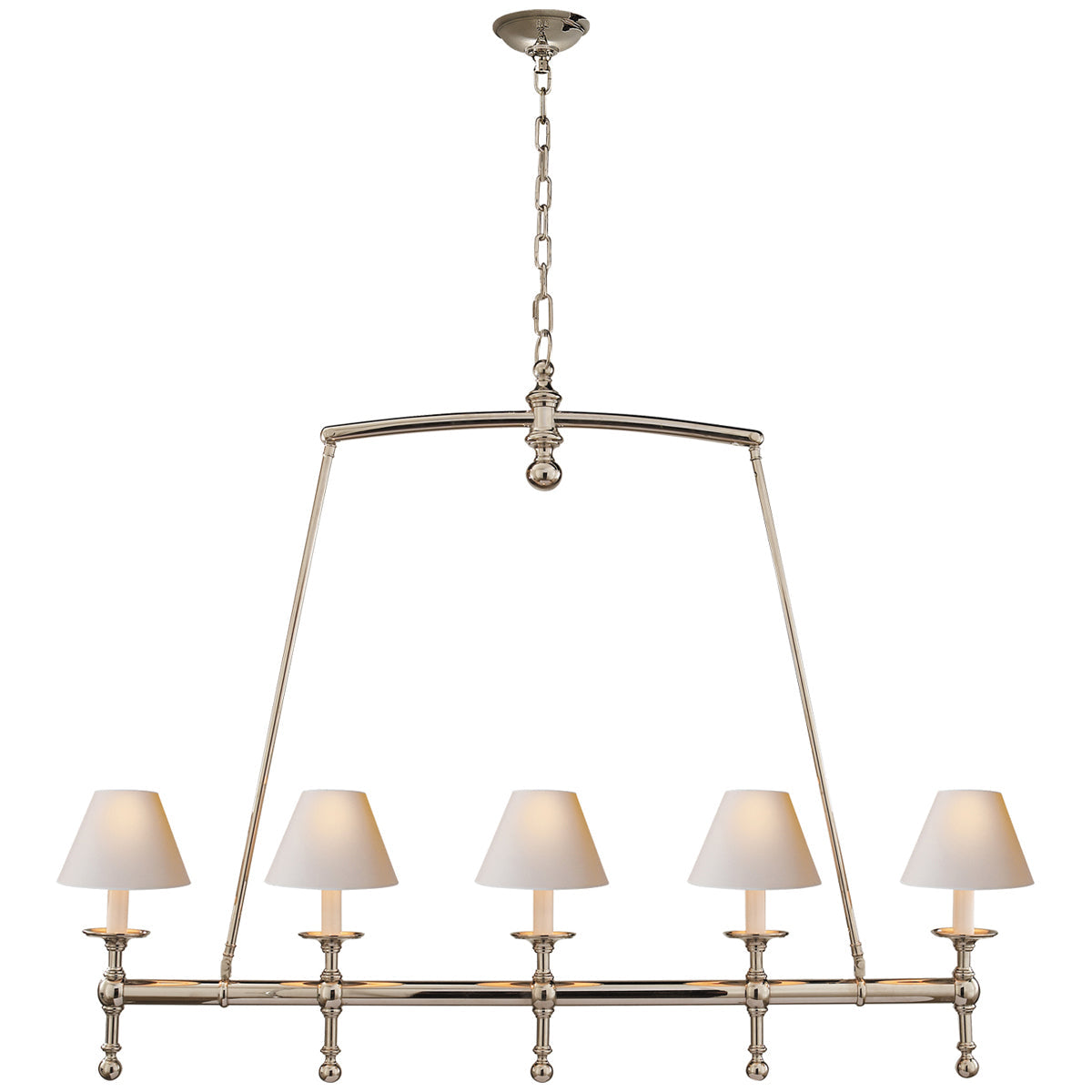 Visual Comfort Classic Linear Chandelier