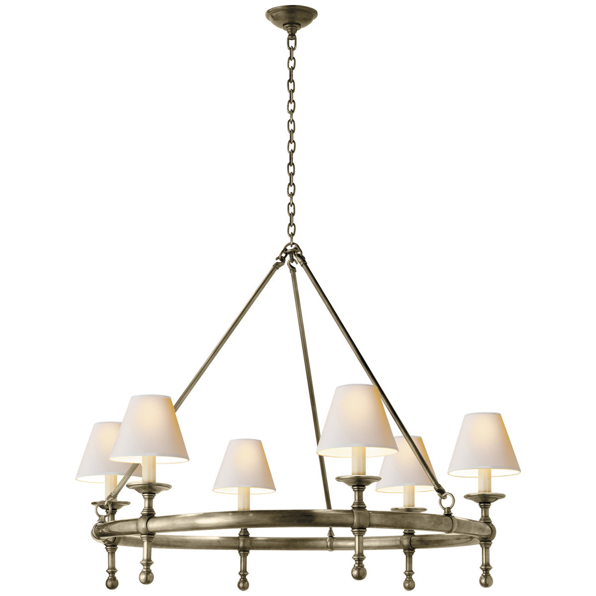 Visual Comfort Classic Ring Chandelier