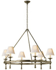 Visual Comfort Classic Ring Chandelier