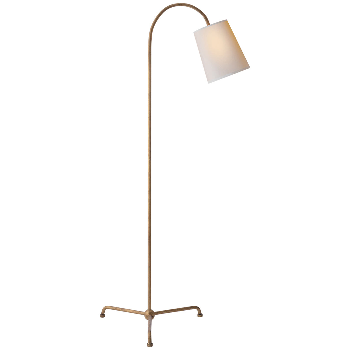 Visual Comfort Mia Floor Lamp with Natural Paper Shade