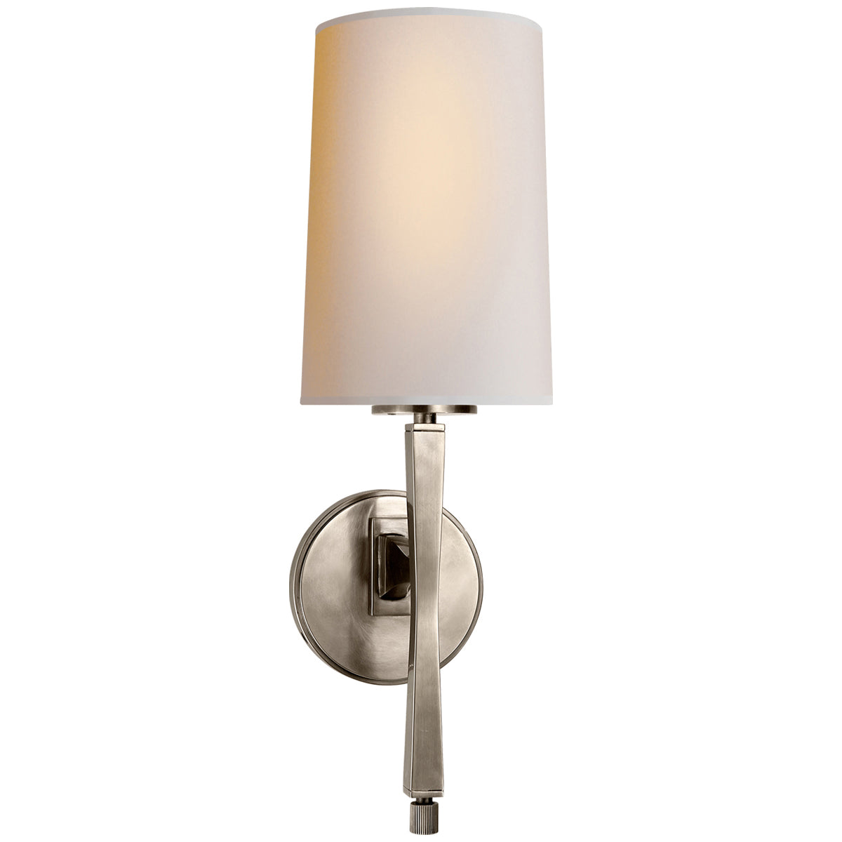 Visual Comfort Edie Sconce with Natural Paper Shade