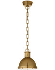Visual Comfort Hicks Small Pendant with Acrylic Diffuser