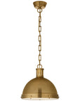 Visual Comfort Hicks Large Pendant with Acrylic Diffuser