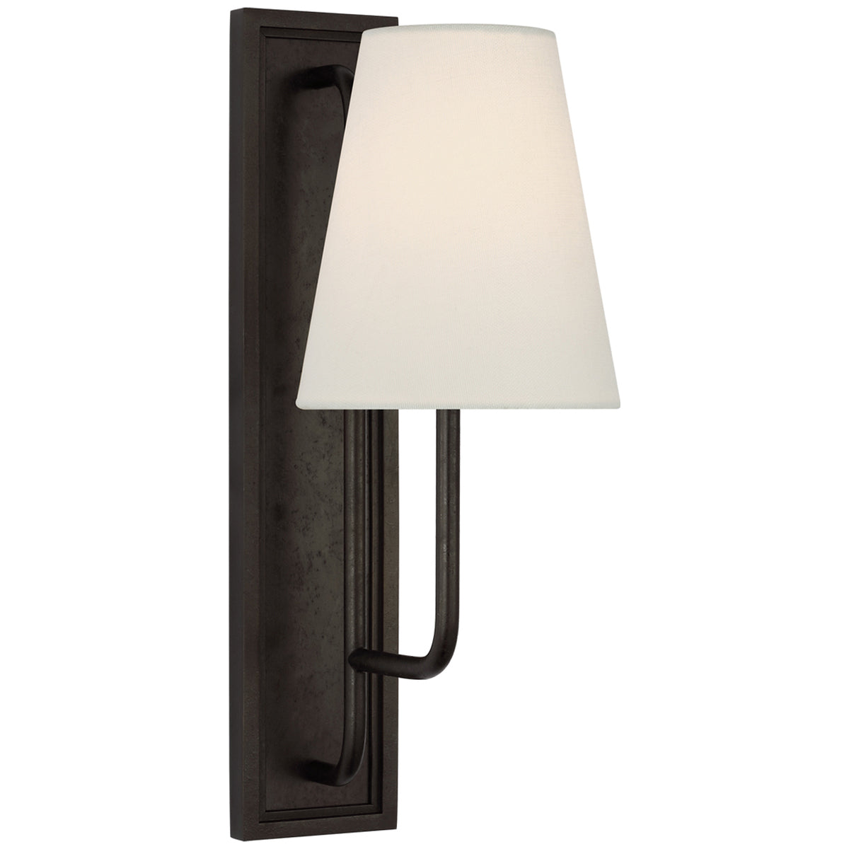 Visual Comfort Rui Sconce with Linen Shade