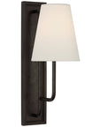 Visual Comfort Rui Sconce with Linen Shade