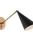 Visual Comfort Clemente Single Arm Library Sconce
