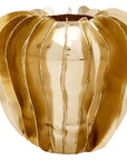 Villa & House Doral Vase - Brass Finish