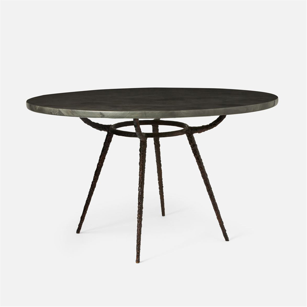 Made Goods Grace Dining Table in Faux Horn